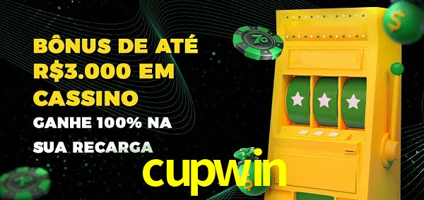 cupwin melhor bônus de depósito